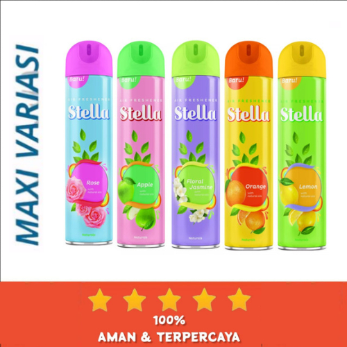 STELLA Air Freshener Pengharum Ruangan Spray 400ml + 140ml