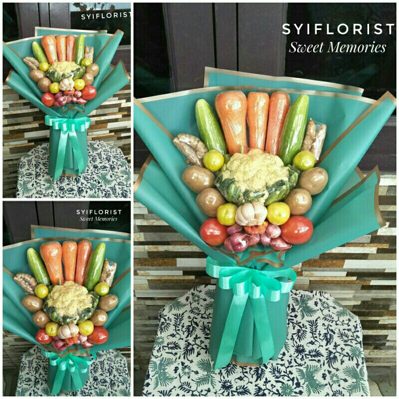 

BUKET SAYUR + BAWANG + KUNYIT DLL UNTUK HADIAH WISUDA, ULTAH, VALENTINE, ANNIVERSARY, HARI IBU DLL