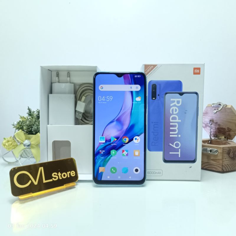 HP SECOND MURAH XIAOMI REDMI 9T RAM 4/64 GB GARANSI RESMI