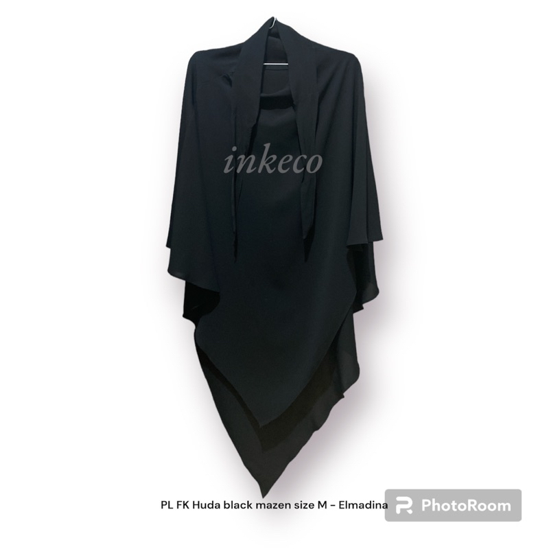 FK Elmadina abaya huda friday black