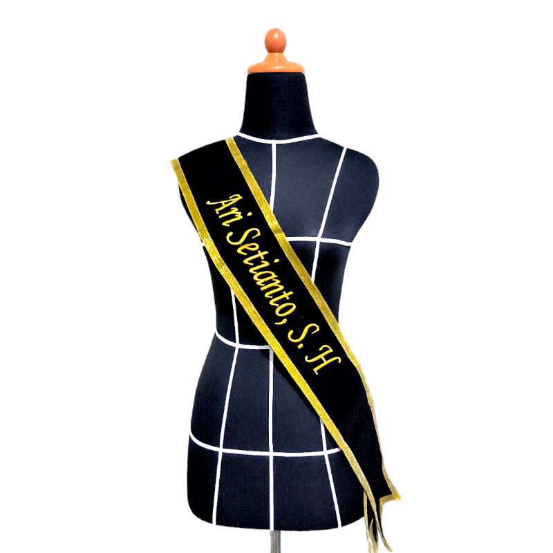 Selempang wisuda murah