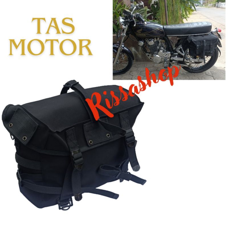 Tas Saddle Bag Motor Honda CB100