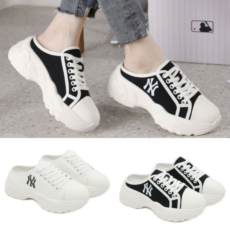 Sepatu M*B Yankees Slip-on Platform Shoes