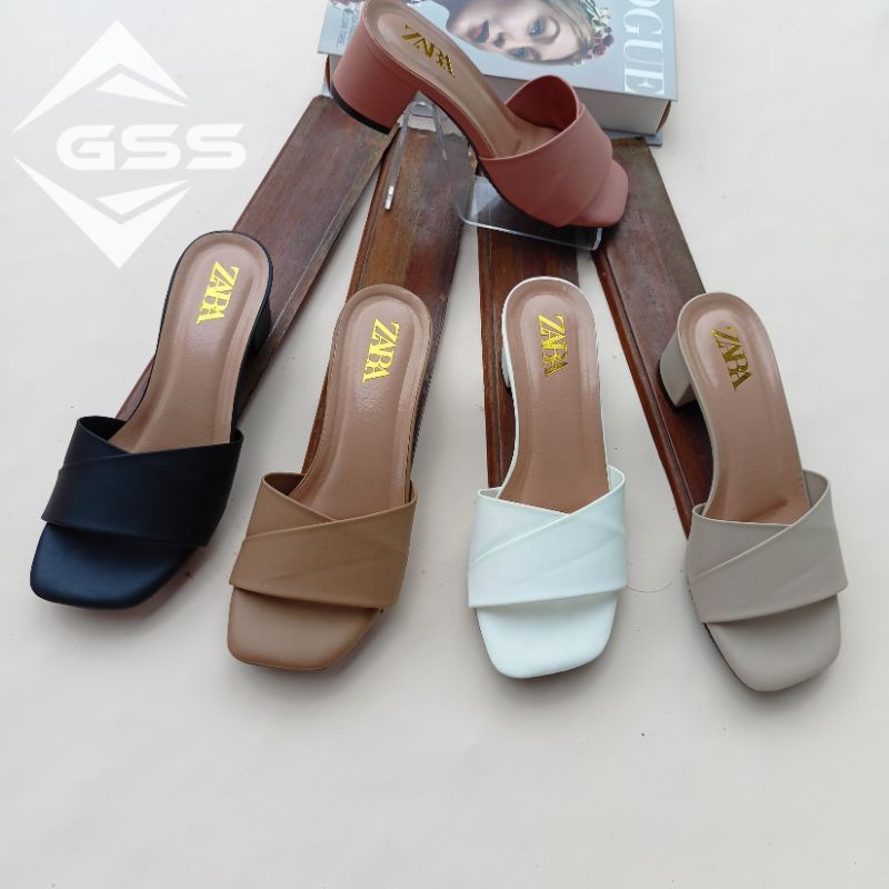Sepatu Sandal Wanita High Heels Zara permium ZR-SLM.04