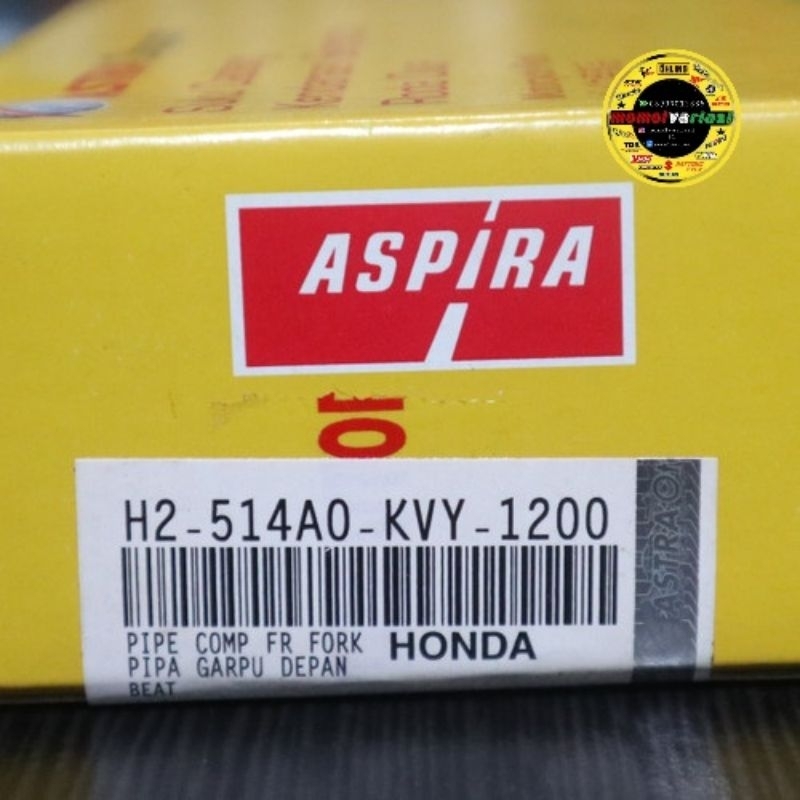 as shock depan aspira beat karbu  vario 110  scoopy karbu/as shock aspira