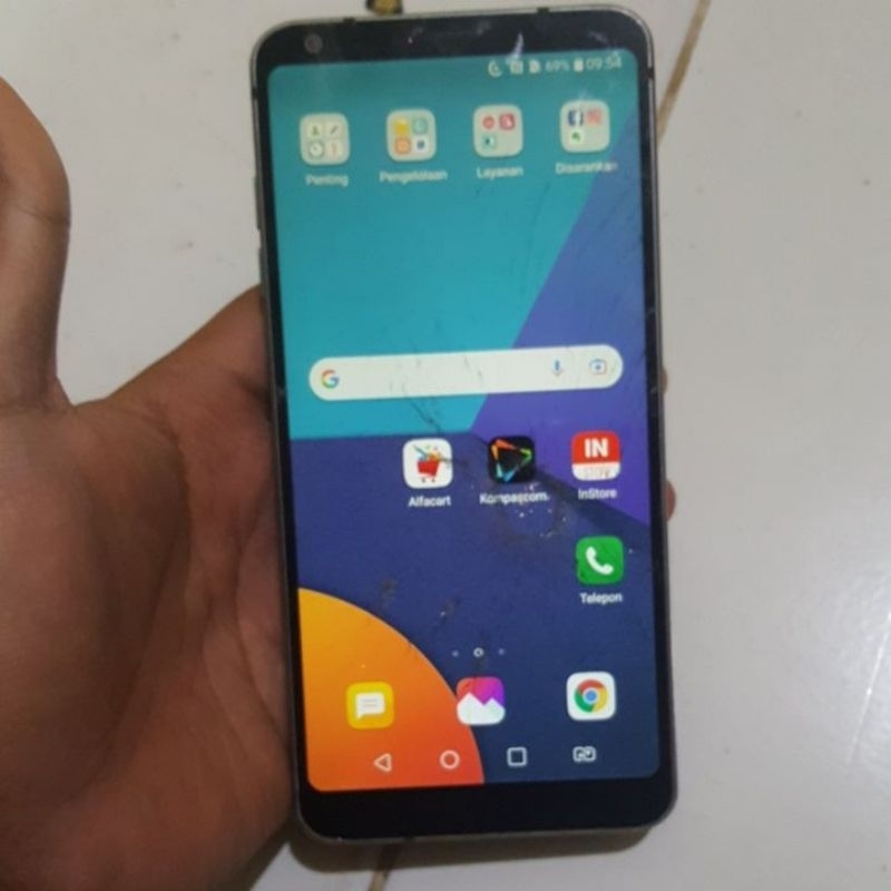 LG G6 Minus cek deskripsi