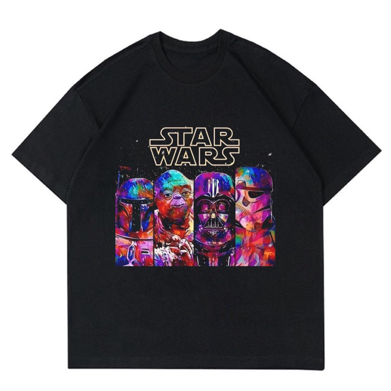 KAOS STAR WARS VINTAGE | T-SHIRT BAJU GAMBAR STAR WARS | KAOS STAR WARS