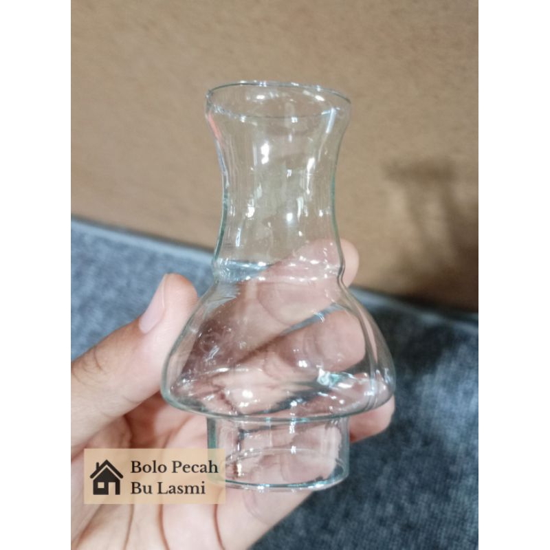 Semprong Kaca PENDEK MINI New BAGONG Lampu Teplok / Semprong Kaca Lampu Teplok Minyak Tanah Jadul / 