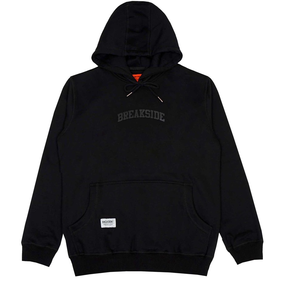 Promo TrxE9q4P Breakside Hoodie Blacken  Black Hoodie Pria