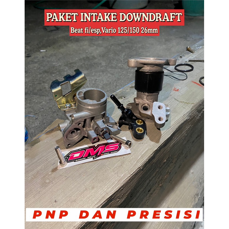 INTAKE DOWNDRAFT manifold intake downdraft intak downdraft SET vario beat scoopy