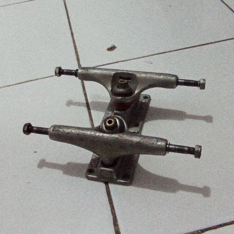 amplitude double hollow truck skateboard second
