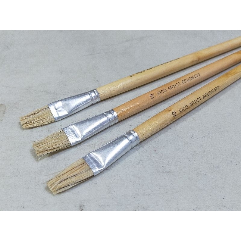 

Kuas Lukis Panjang Nomor 6 8 10 12 Acrylic Painting Brush Kuas Cat Minyak Air Koas Canvas