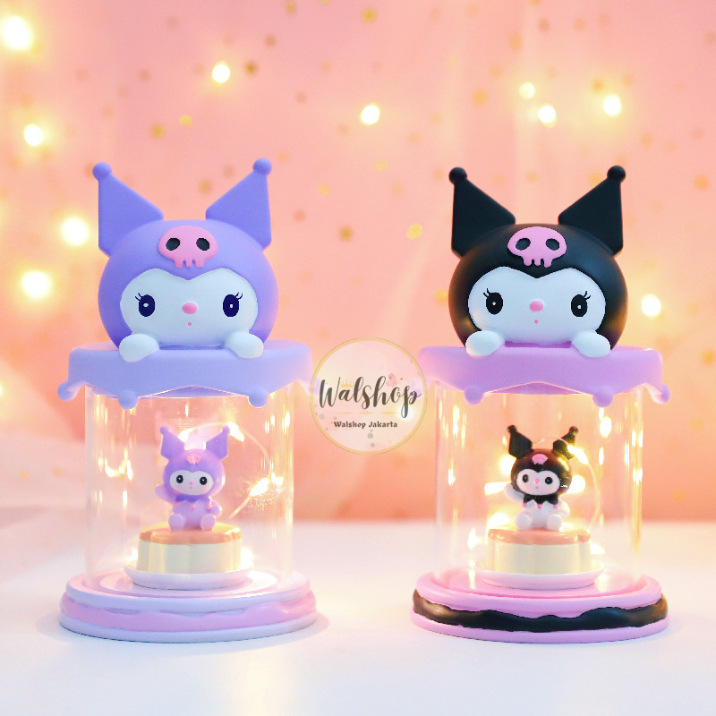 Walshop - Lampu Pajangan Lamp Tidur Sanrio Kuromi Cute