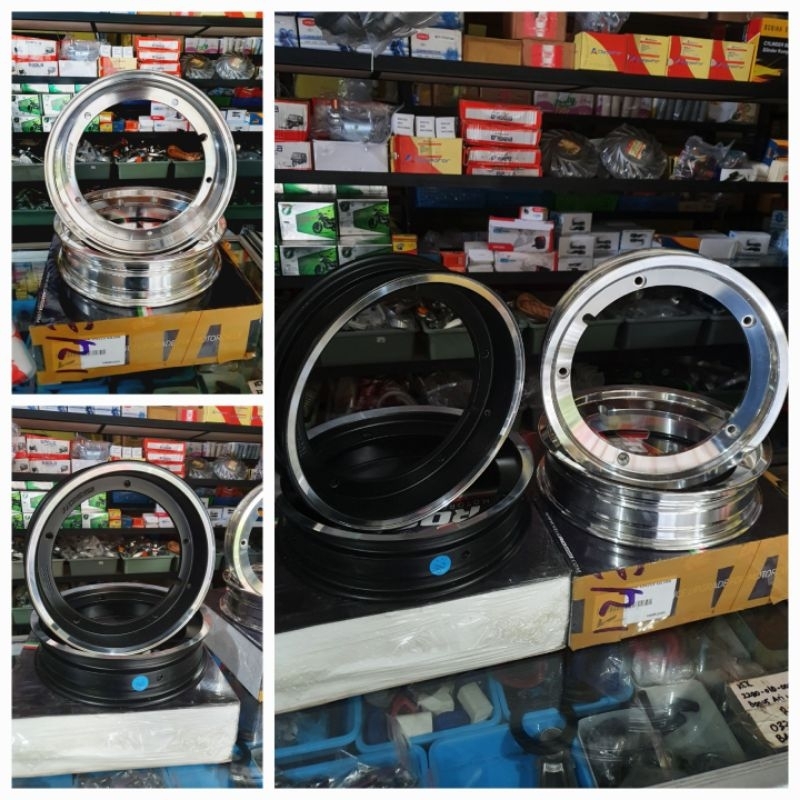 Velg tubless vespa ring 10 velg tubless vespa sprint px xl strada super velg vespa super sprint px x