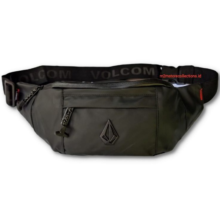 New Style  WAISTBAG VOLCOM TAS VOLCOM TAS SELEMPANG VOLCOM WATERPROOF LOGO BESI