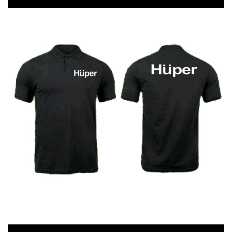 JEBER KAOS KERAH HUPER / BAJU POLO HUPER