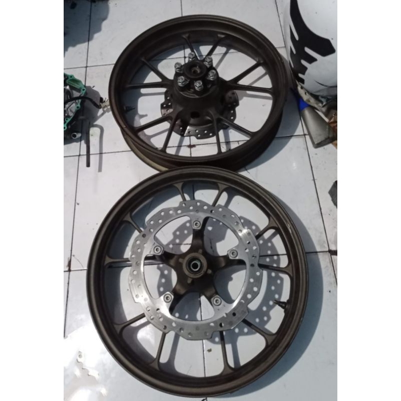 velg full set 2nd ori cbr150 k45N I cbr150 k45R cbr facelift cb150r V4 dan CBX