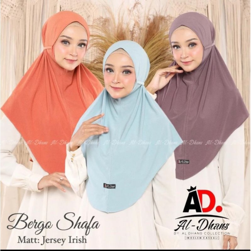 jilbab bergo shafa al dhans