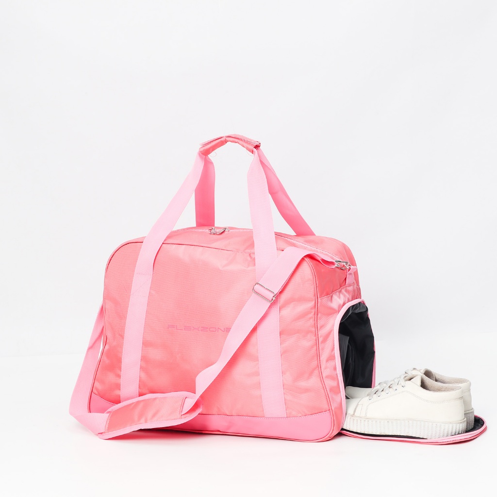 Flexzone Duffel Bag with shoes compartment FAB-015 Yoga Aerobik Pilates Gym Travel Tas Olahraga Wani