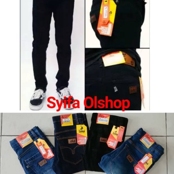 Disc TrxE9q4P Celana Panjang Jeans Pria Lois Street Melar Kualitas Premium Paling TOP TOP dan Terlar