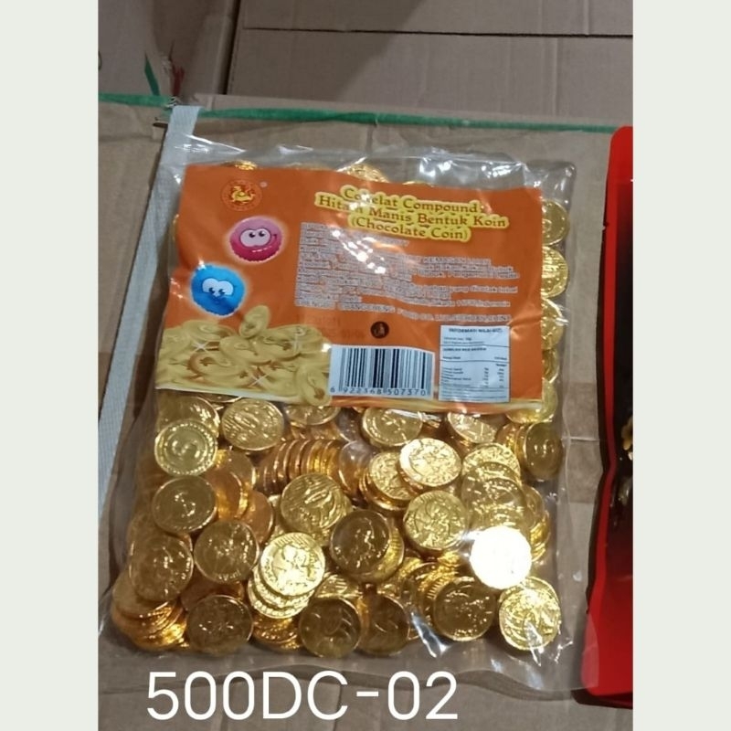 

COKLAT COIN KOIN EMAS IMLEK 500 GR
