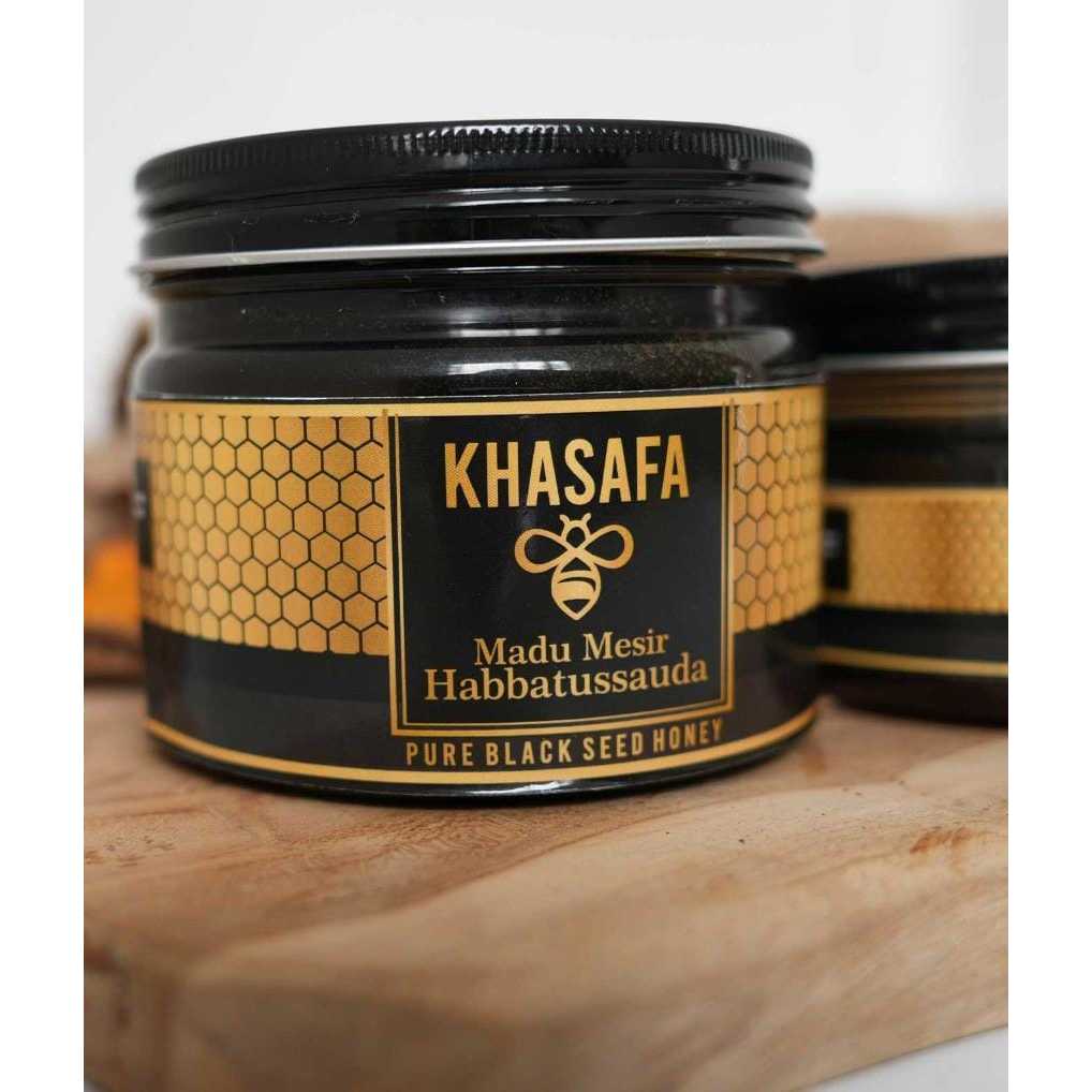 

madukhasafa madu habbatussauda 300 gr mesir