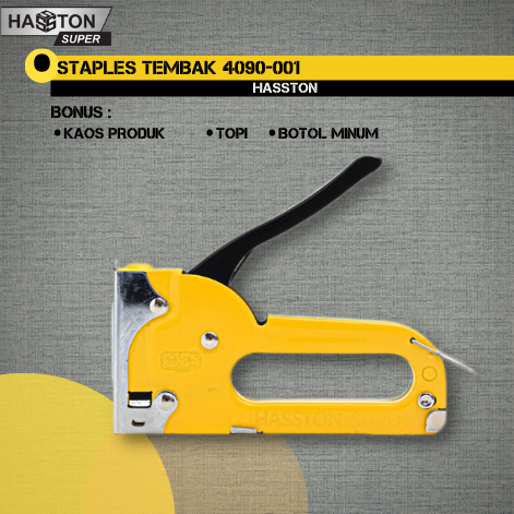 

JUAL STAPLES TEMBAK ORIGINAL HASSTON / STAPLES GUN TACKER / STAPLES TERMURAH / STREPLES TEMBAK / STEPLES TEMBAK / TEMBAK / STEPLES TERBARU / STAPLES MEJA / STAPLES KERTAS / STAPLES KAYU / TERLARIS ARMYMATERIAL LAMPUNG