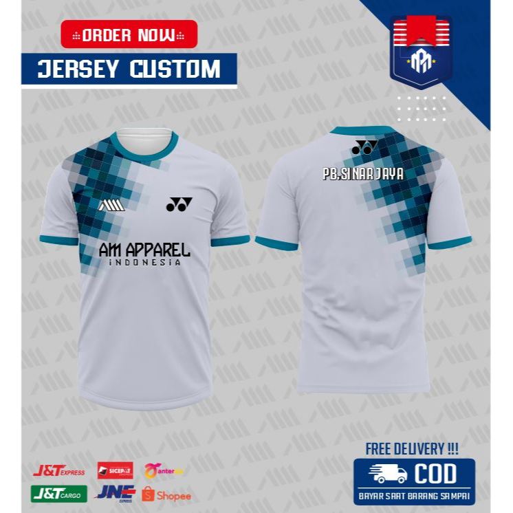 QH JERSEY BADMINTON TERBARU / JERSEY BADMINTON BANDUNG /JERSEY BADMINTON MURAH /JERSEY BADMINTON COD
