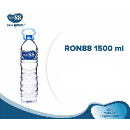 

Ron88 / Ron 88 Air Mnum Mineral Kemasan Botol 1500 ML / 1,5 Liter SATUAN