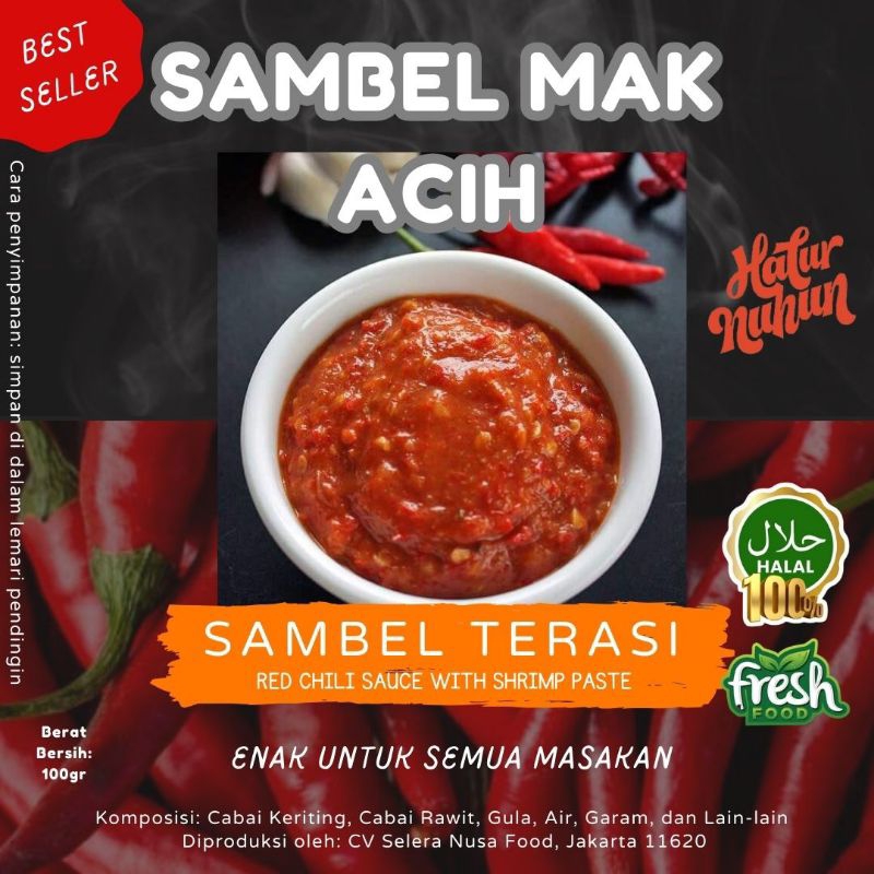 

Sambal Terasi Mak Acih