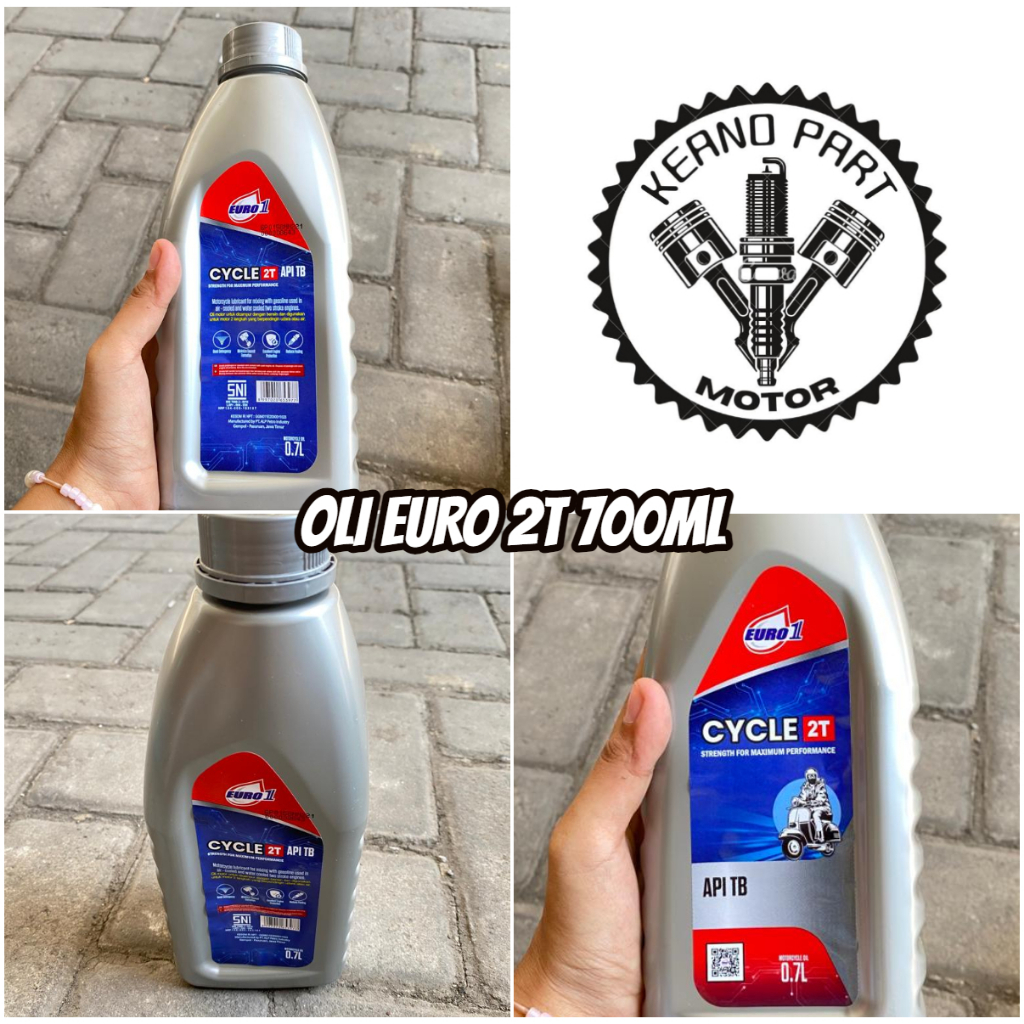 OLI EURO 1 CYCLE 2T 0.7L || EURO1 OLI MOTOR 2T 2 TAK API TB 700ML/0.7L