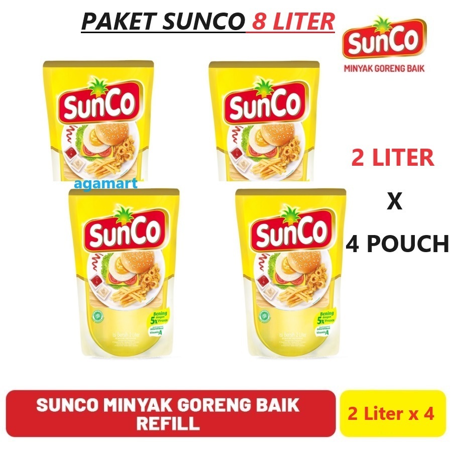 

[JATIM] PAKET HEMAT SUNCO 2L x 4 POUCH