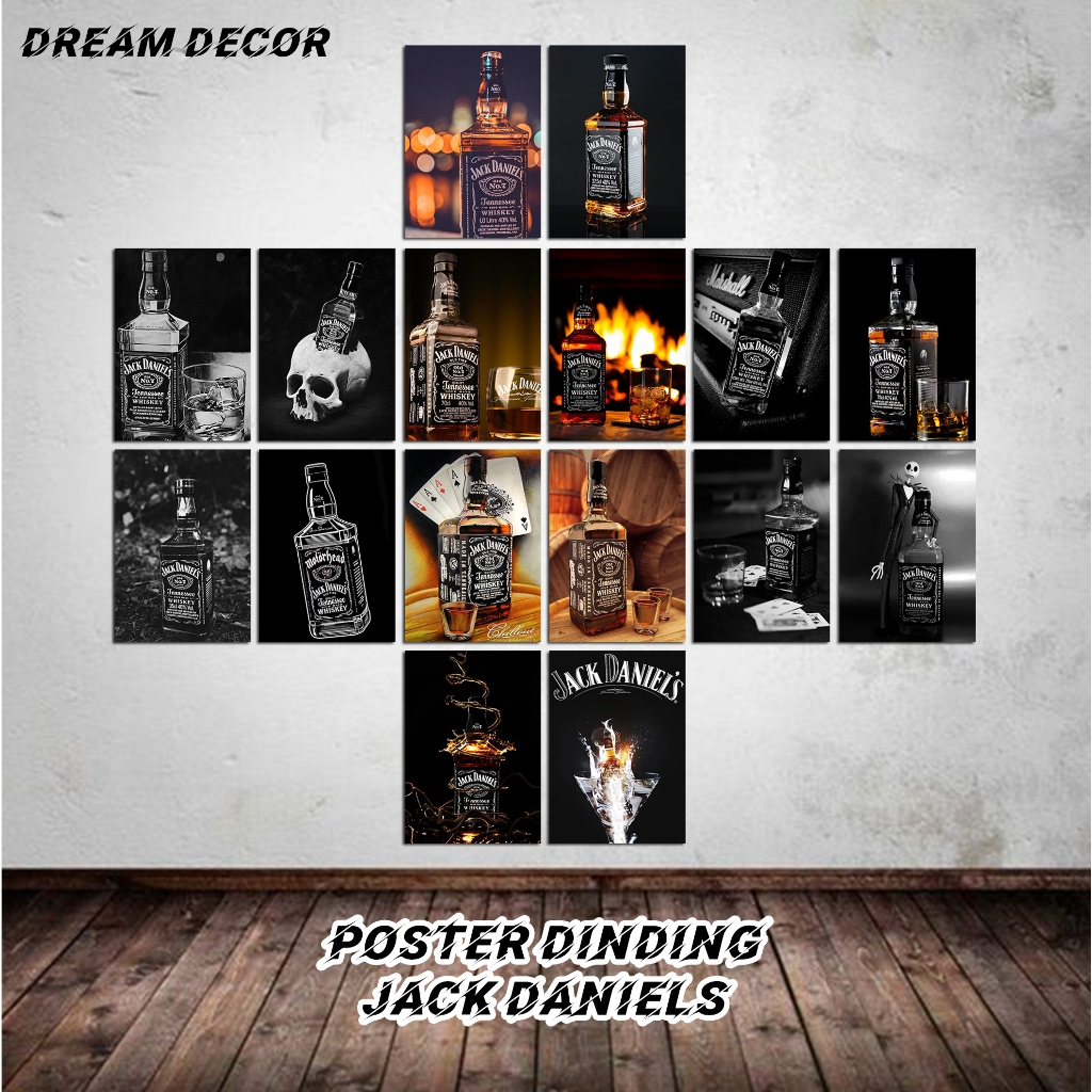 Isi 16pcs Poster Dinding Kamar Cowok Murah [DD30] Ukuran A4 A5 A6 Bahan Glossy Dekorasi Kamar Cowok 