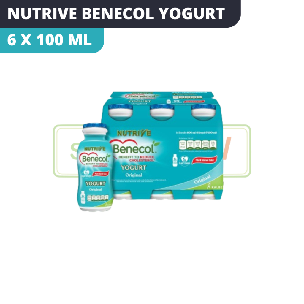 

NUTRIVE BENECOL YOGURT RASA ORIGINAL 6 x 100ml