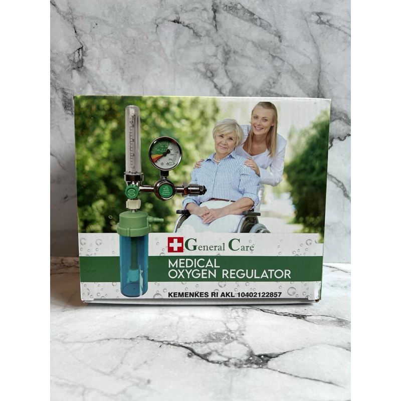 Regulator Oksigen General Care/ Medical Regulator Oxygen / Regulator O2 (NEW)
