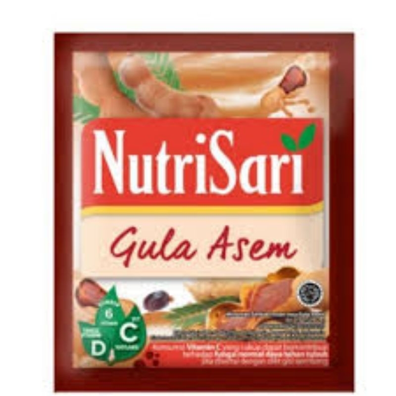 

NutriSari Rasa Gula Asem Kemasan 1 Renceng isi 10Pcs