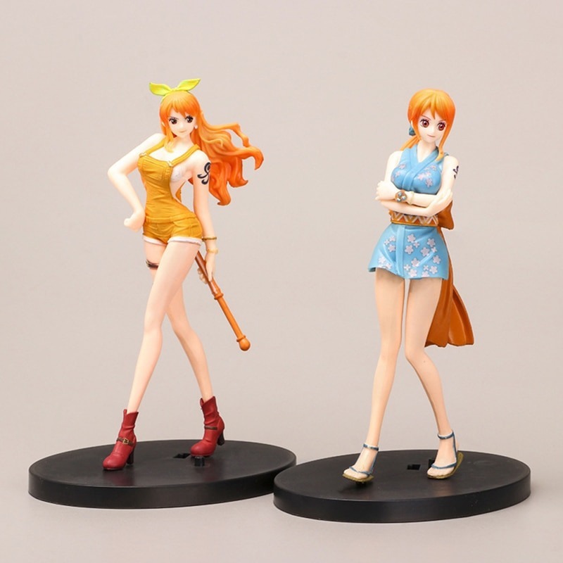 Action Figure One Piece Nami Realistic Shape Lovely Miniature Nami Sexy Bikini