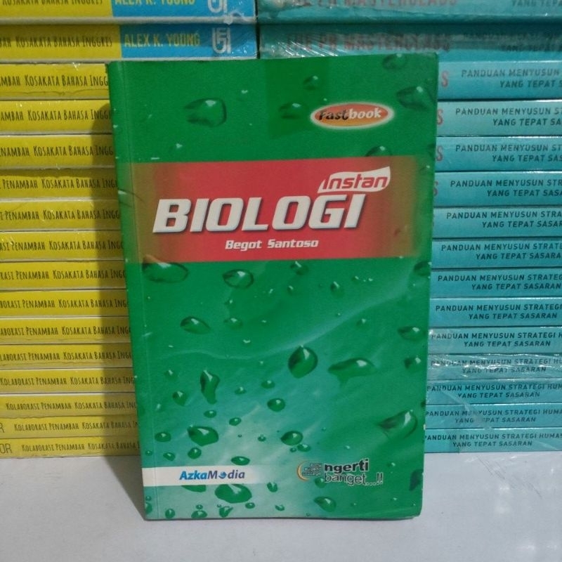 Buku Super Murah - Buku Instan Biologi - Begot Santoso