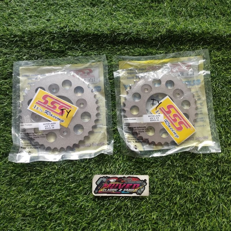 GEAR GIR BELAKANG SSS HONDA KPH 428 X 38T ,36T