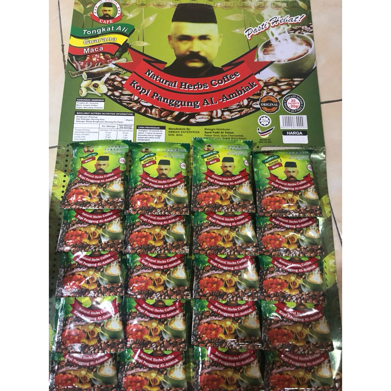 

kopi hijau malaysia 20g original