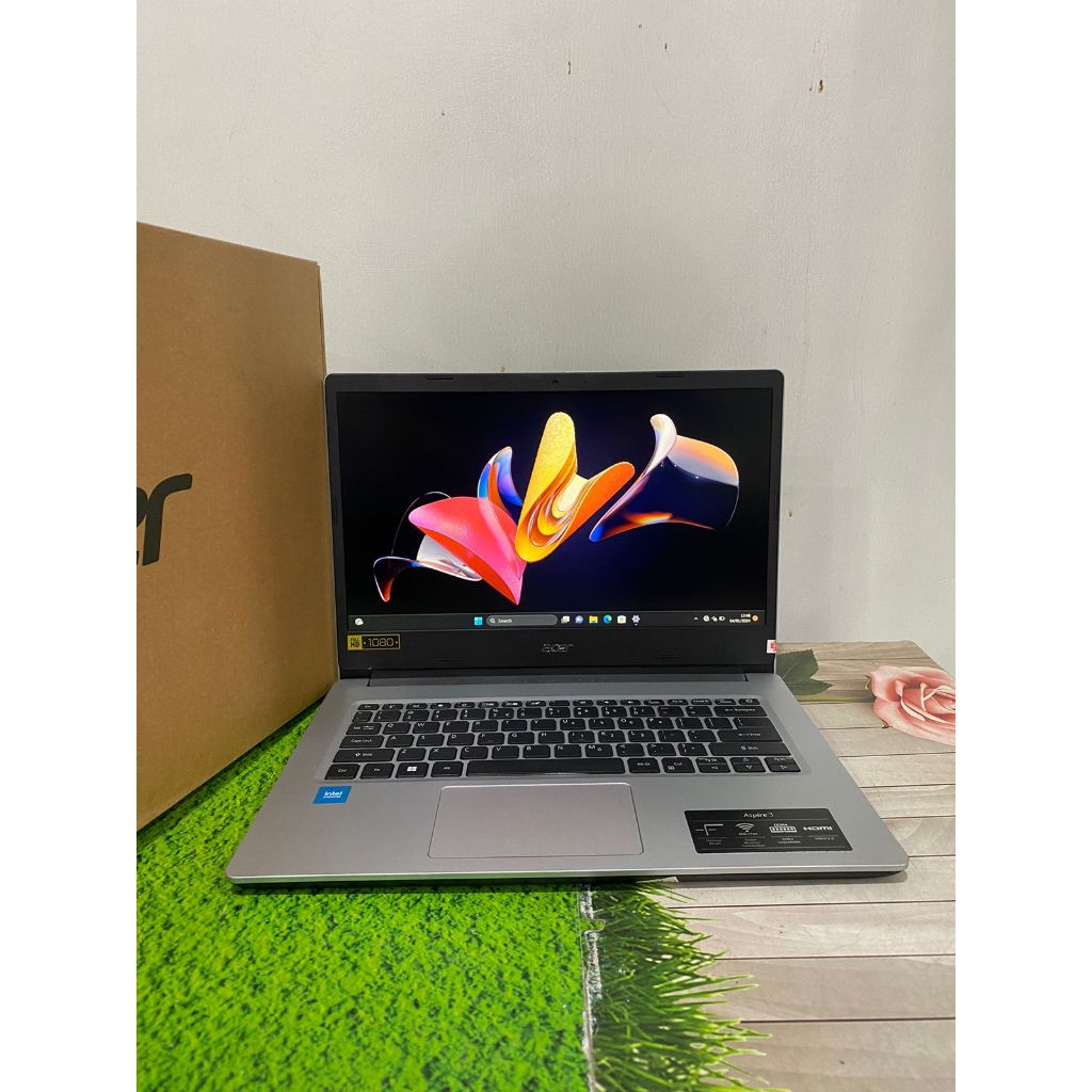 LAPTOP BARU ACER ASPIRE 3 A314-35 Ram 8 GB SSD 256 Win.11-14"FHD SLIM