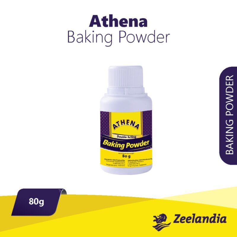 

Athena baking powder double acting 80 gr