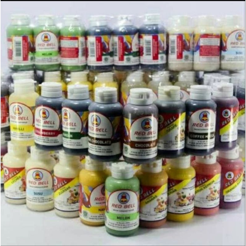 

pewarna makanan cap red bell 55 ml