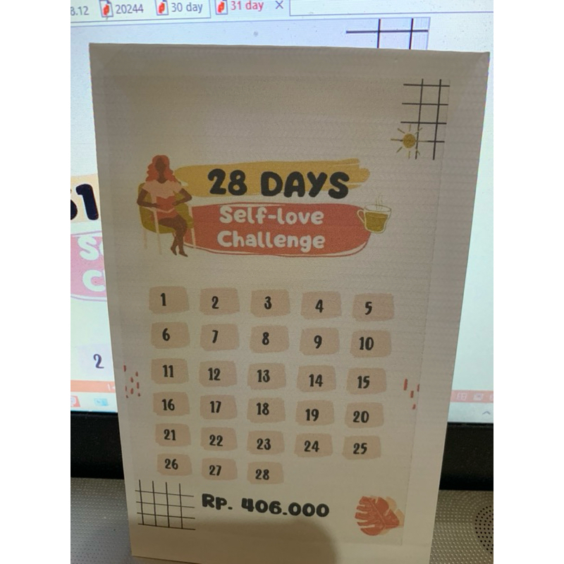 

SELF CARE (MIN 5 PCS) TANTANGAN MENABUNG SAVING CHALLAGE AMPLOP