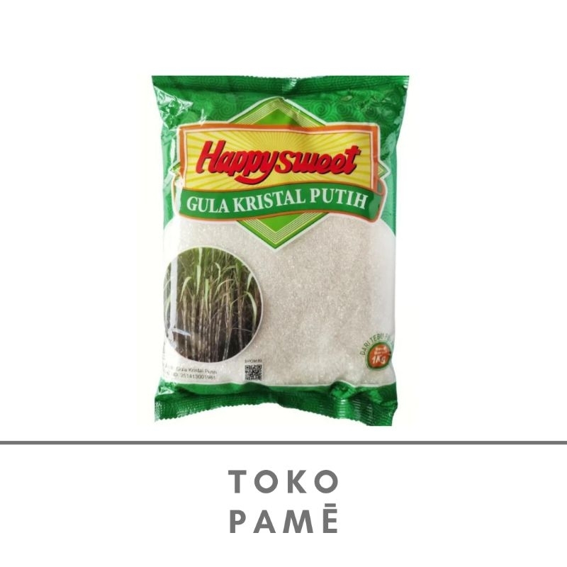 

gula pasir 1 kg happy sweet