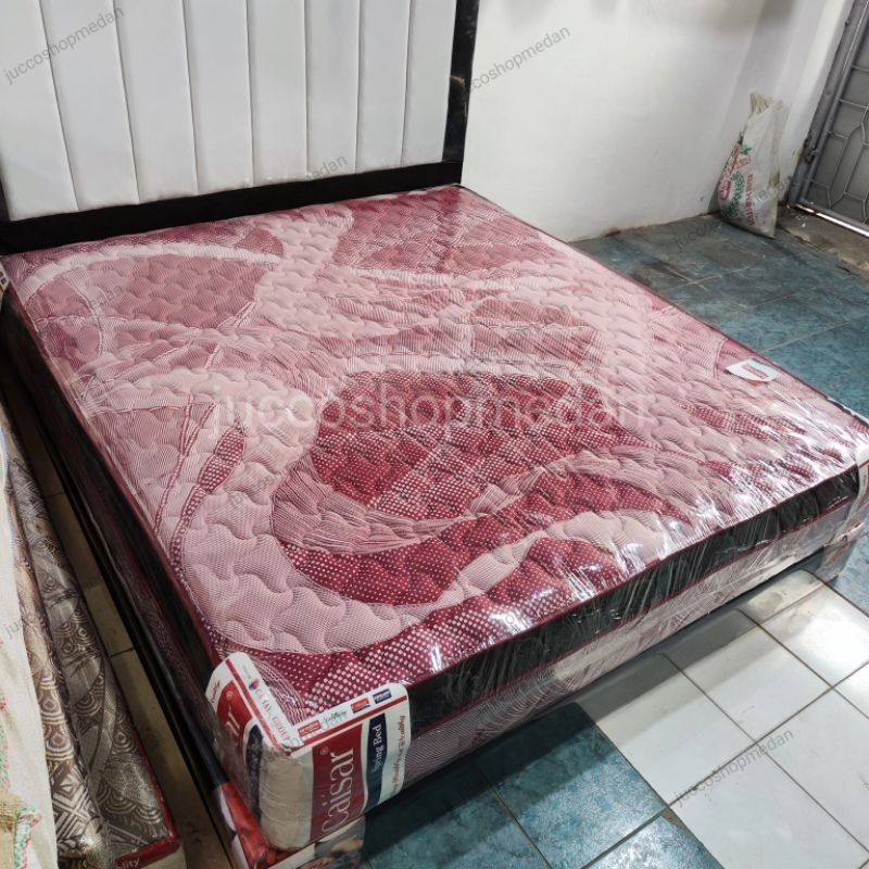 Springbed Murah - Springbed Caisar 6kaki - Matras Caisar Ekonomis 180x200 - Springbed Fullset - Meda