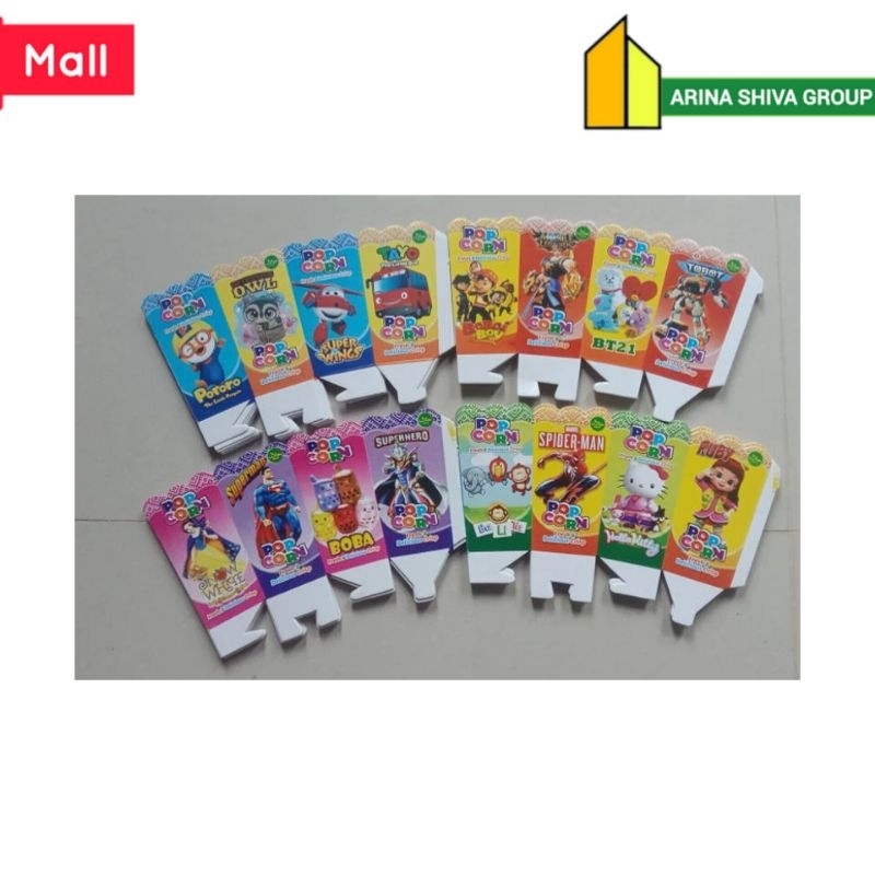 

400 LEMBAR KERTAS POPCORN 12 × 6 BAHAN IVORI PUTIH | BOX KEMASAN POPCORN BERKUALITAS | KARDUS KEMASAN POPCORN UKURAN 12 × 6 PRODUK TERBARU | DUS POPCORN 12 × 6 MURAH | TOKO POPCORN OFFICIAL | SHIVACORP 240