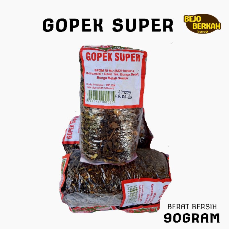 

TEH GOPEK SUPER 90GRM. TEH GOPEK SLAWI