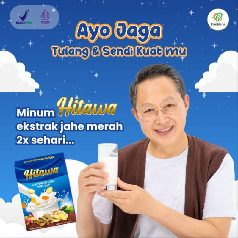 

Susu Kambing Etawa Plus Jahe HITAWA 200gr BPOM bisa COD susu untuk tulang dan nyeri sendi susu remaja sampai lansia BPOM bisa COD