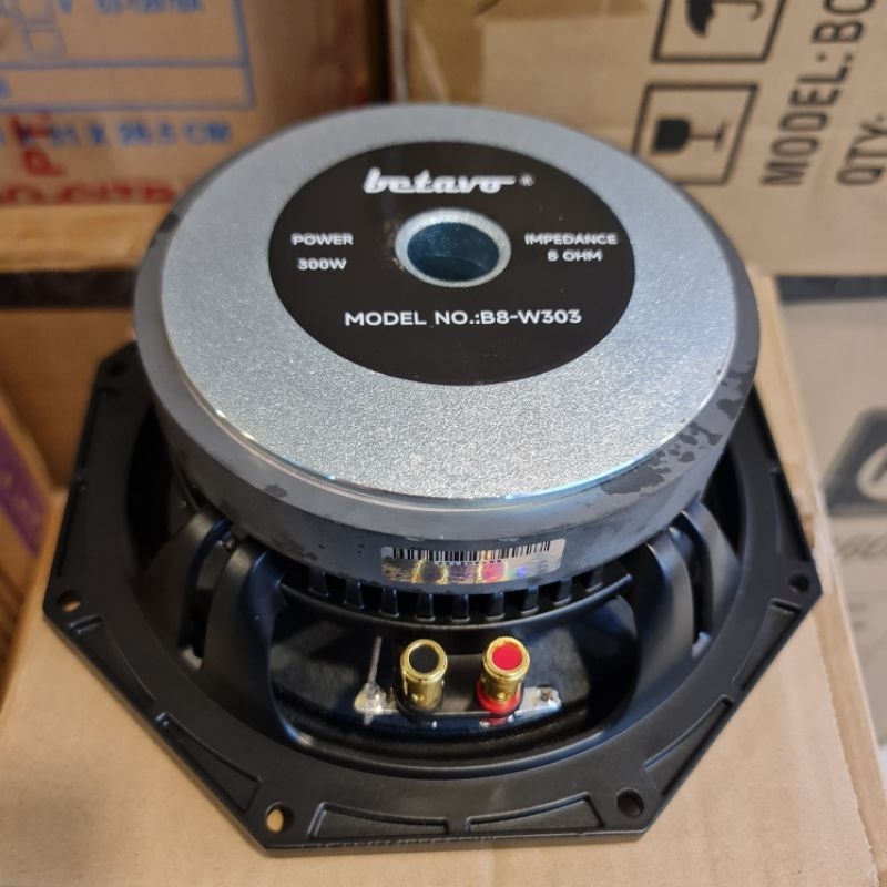 Speaker Component BETAVO 8 inch b8 w303 profesional komponen original